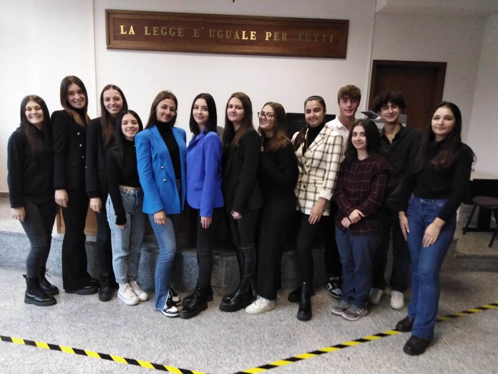 Gli studenti del “Soleri Bertoni” partecipano ad un’udienza penale davanti al Giudice di Pace di Saluzzo