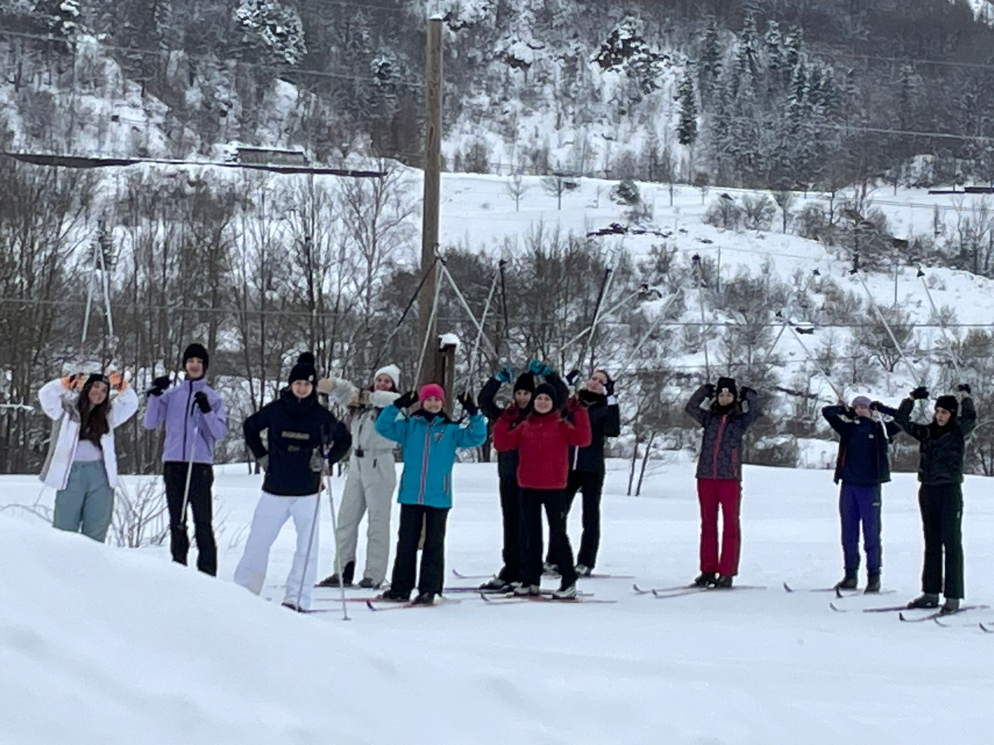 Sci nordico ad Entracque. Il liceo SOLERI/BERTONI in pista