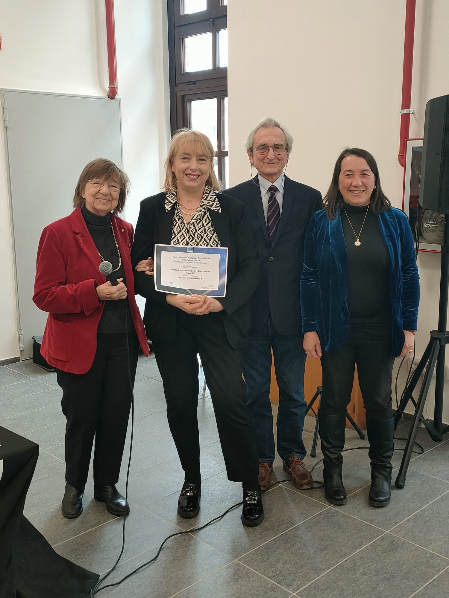 Premiazione del Concorso UNESCO al Liceo Soleri Bertoni di Saluzzo