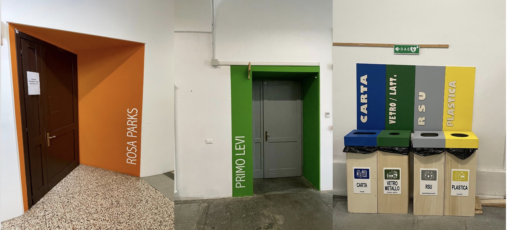 CS_Al Soleri-Bertoni la bellezza si fa scuola: nuove aule colorate e una raccolta differenziata da imitare